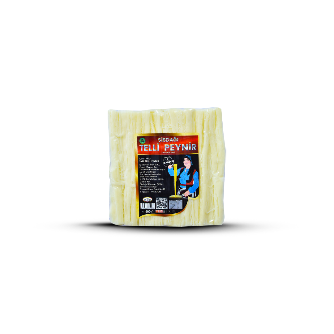 Trabzon Sisdağı Telli Peyniri 1 KG
