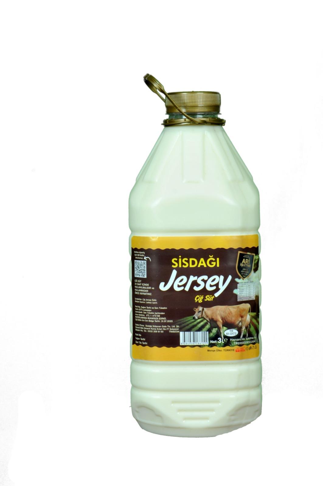 Sisdağ Jersey Süt