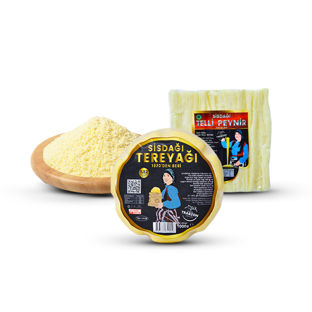 Trabzon Sisdağı Kuymak Paketi